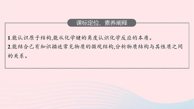 新教材适用2023_2024学年高中化学专题1揭示物质结构的奥秘第1单元物质结构研究的内容课件苏教版选择性必修203