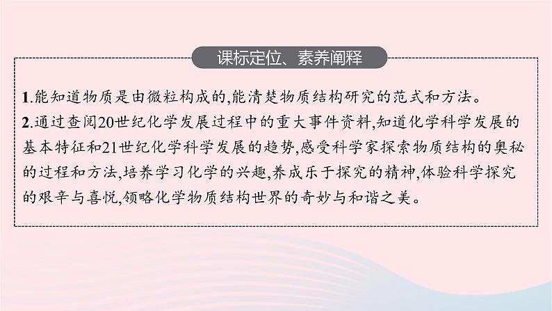 新教材适用2023_2024学年高中化学专题1揭示物质结构的奥秘第2单元物质结构研究的范式与方法课件苏教版选择性必修203