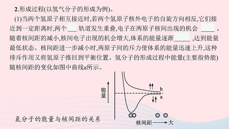 新教材适用2023_2024学年高中化学专题3微粒间作用力与物质性质第3单元共价键共价晶体第1课时共价键课件苏教版选择性必修206