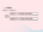 新教材适用2023_2024学年高中化学专题4分子空间结构与物质性质第1单元分子的空间结构第2课时分子的极性与手性分子课件苏教版选择性必修2