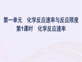 新教材适用2023_2024学年高中化学专题6化学反应与能量变化第1单元化学反应速率与反应限度第1课时化学反应速率课件苏教版必修第二册