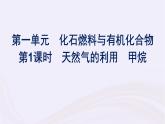 新教材适用2023_2024学年高中化学专题8有机化合物的获得与应用第1单元化石燃料与有机化合物第1课时天然气的利用甲烷课件苏教版必修第二册