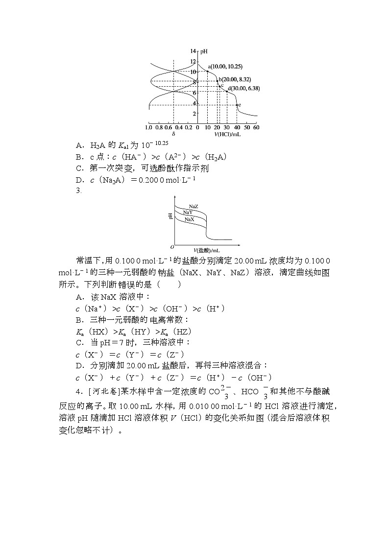 高考化学《微专题 小练习》统考版 专练 4202