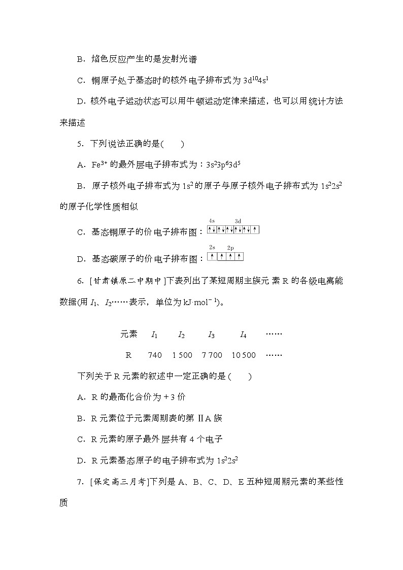 高考化学《微专题 小练习》统考版 专练 5402