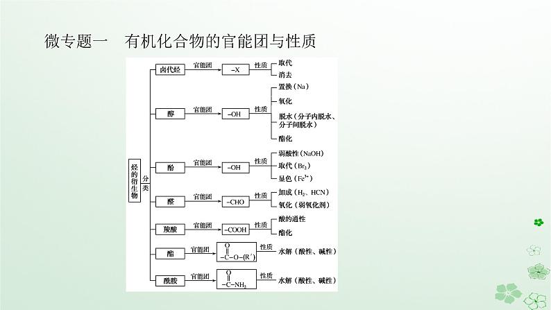 新教材2023版高中化学第三章烃的衍生物章末共享专题课件新人教版选择性必修3第2页