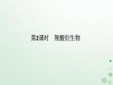 新教材2023版高中化学第三章烃的衍生物第四节羧酸羧酸衍生物第二课时羧酸衍生物课件新人教版选择性必修3
