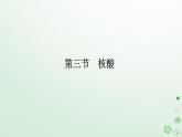 新教材2023版高中化学第四章生物大分子第三节核酸课件新人教版选择性必修3