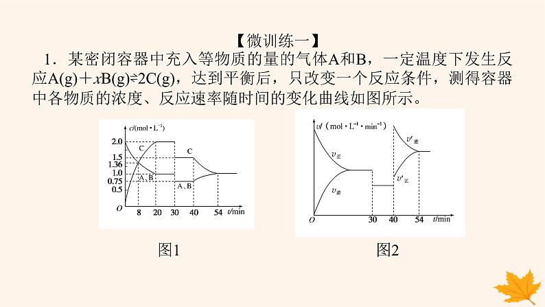 新教材2023版高中化学第2章化学反应的方向限度与速率微专题大素养章末共享课件鲁科版选择性必修105