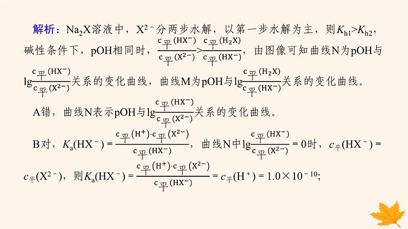 新教材2023版高中化学第3章物质在水溶液中的行为微专题大素养章末共享课件鲁科版选择性必修1第8页