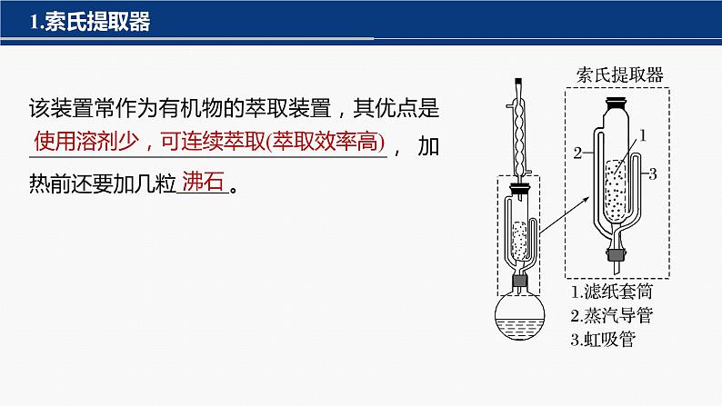 专题七　主观题突破　2.特殊实验装置的分析应用 课件-2024年高考化学二轮复习03