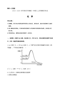 河南省焦作市博爱县第一中学2023-2024学年高三上学期1月期末化学试题