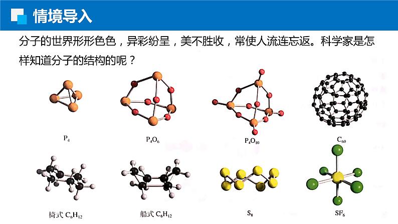 2.2.1分子结构的测定和多样性 人教版高二化学选择性必修2课件02