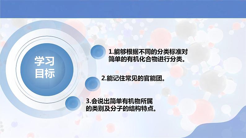 新人教版高中化学选择性必修三第一章第一节《有机化合物的分类方法》课件第2页