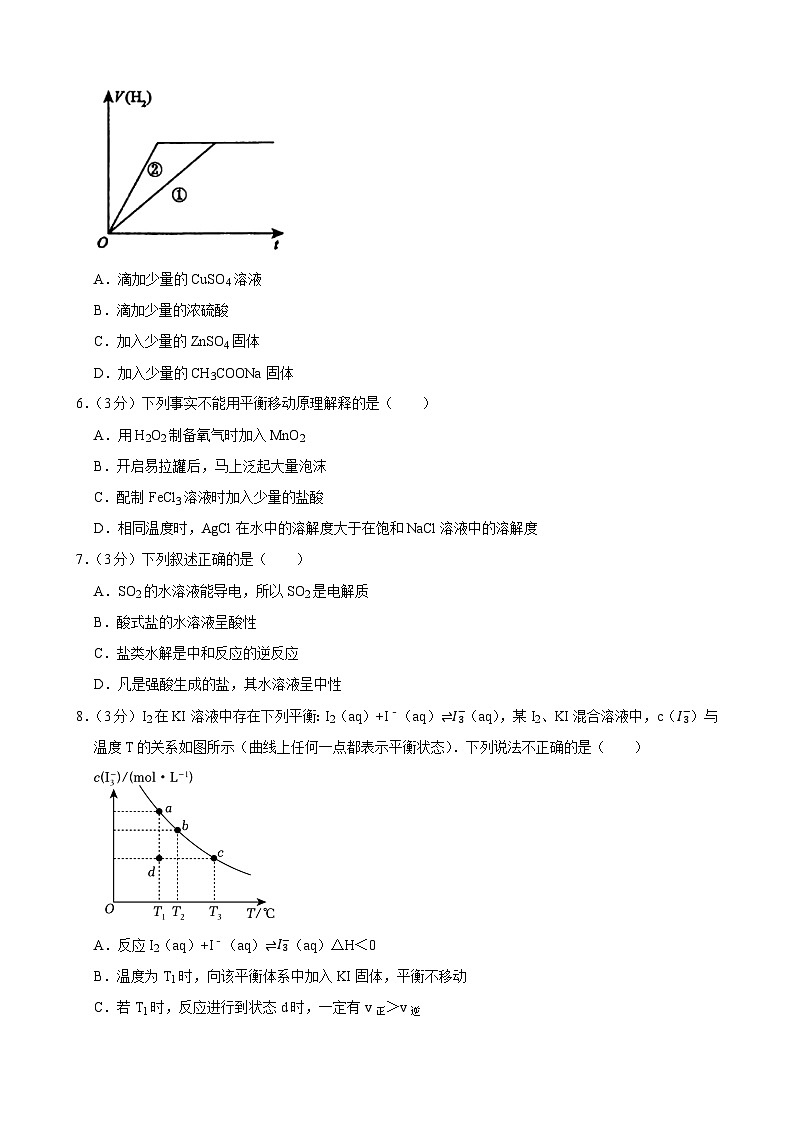 43，青海省西宁市六校2023-2024学年高二上学期期末化学模拟试卷02
