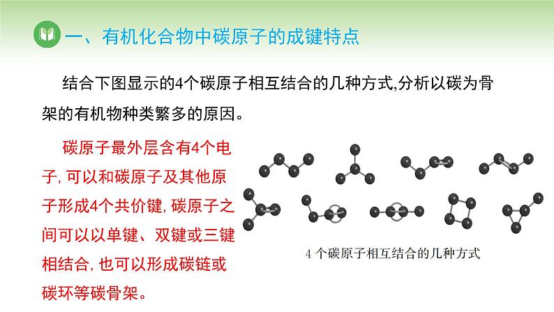 人教版高中化学必修二课件 第七章 第一节 第一课时 烷烃的结构（课件）第7页