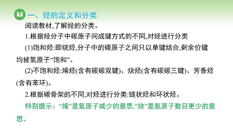 人教版高中化学必修二课件 第七章 第二节 第二课时 烃和有机高分子材料（课件）第4页