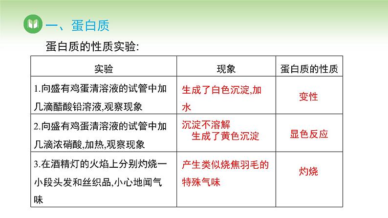 人教版高中化学必修二课件 第七章 第四节 第二课时 蛋白质 油脂（课件）第5页