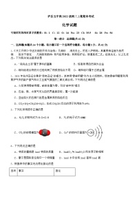 四川省泸州市泸县五中2023-2024学年高二上学期1月期末考试化学试题含答案