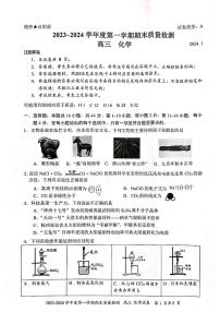 广东省深圳市罗湖区2023-2024学年高三上学期1月期末化学试题