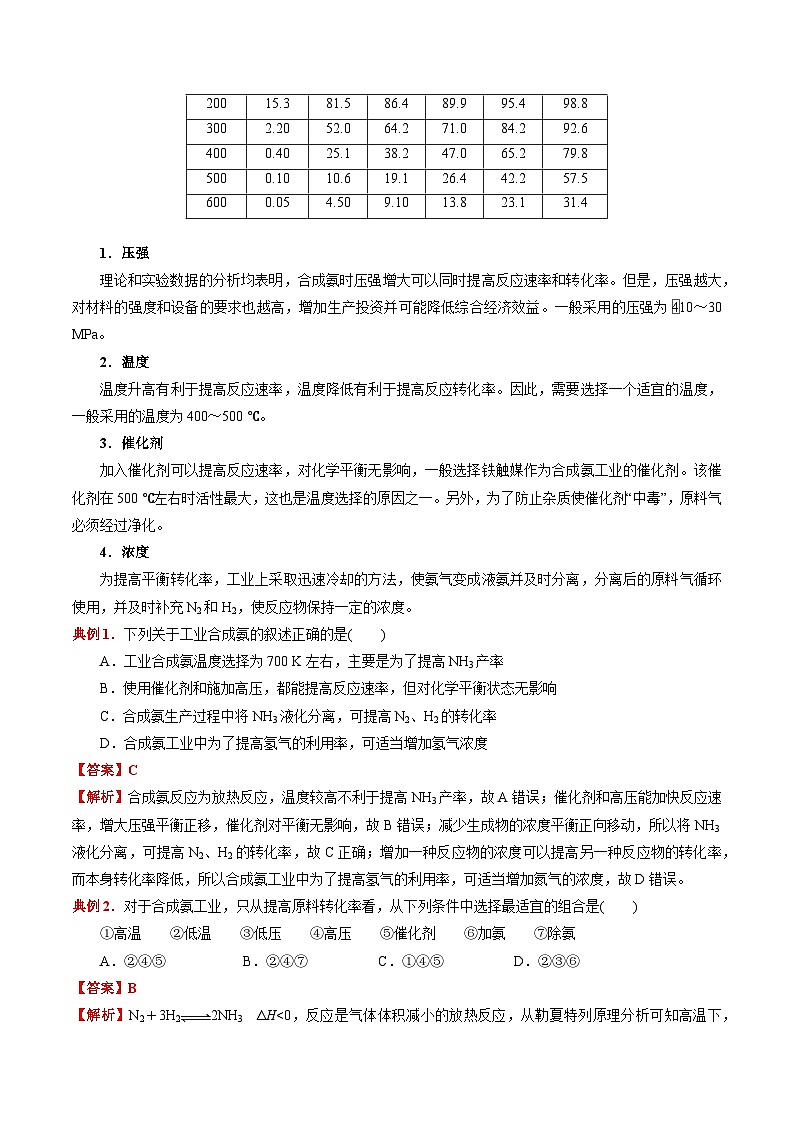 2.4 化学反应的调控（原卷版）-高二化学同步素养目标精品讲义（人教版选择性必修1）第2页