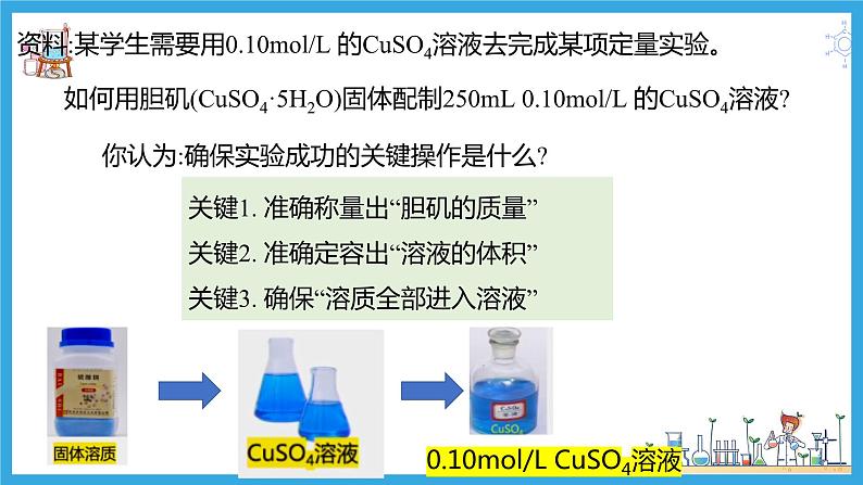 2 实验活动一 配制一定物质的量浓度的溶液（教学课件）第4页