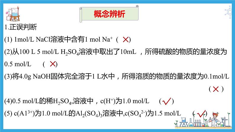 2.3.4 物质的量浓度（教学课件）07