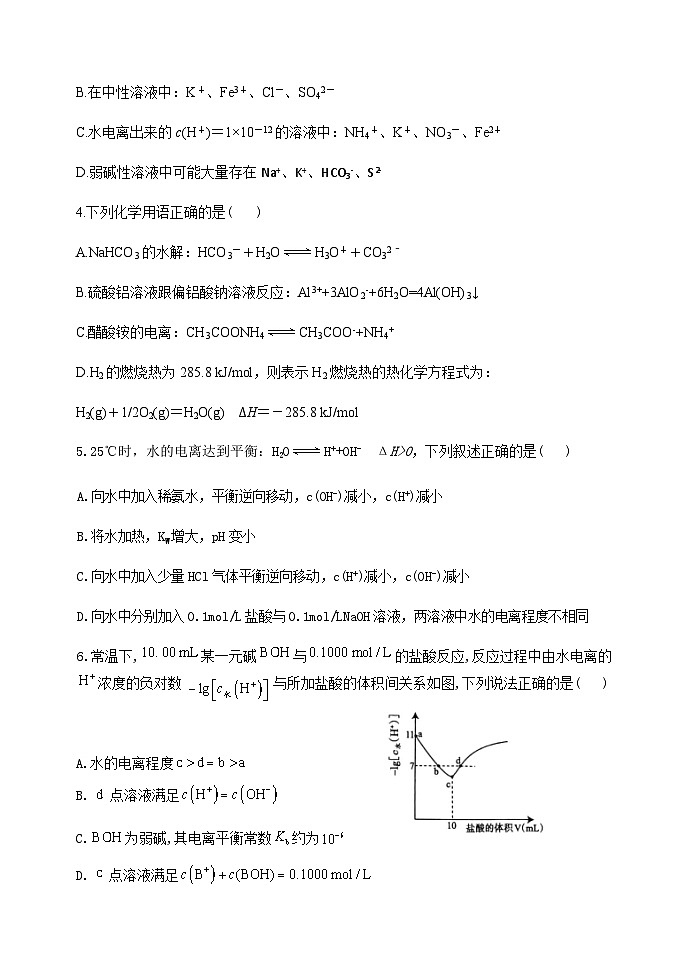 辽宁省六校协作体2023-2024学年高二上学期11月期中联考化学试题含答案第2页