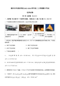 福建省福州市外国语学校2023-2024学年高二上学期期中考试化学试题含答案