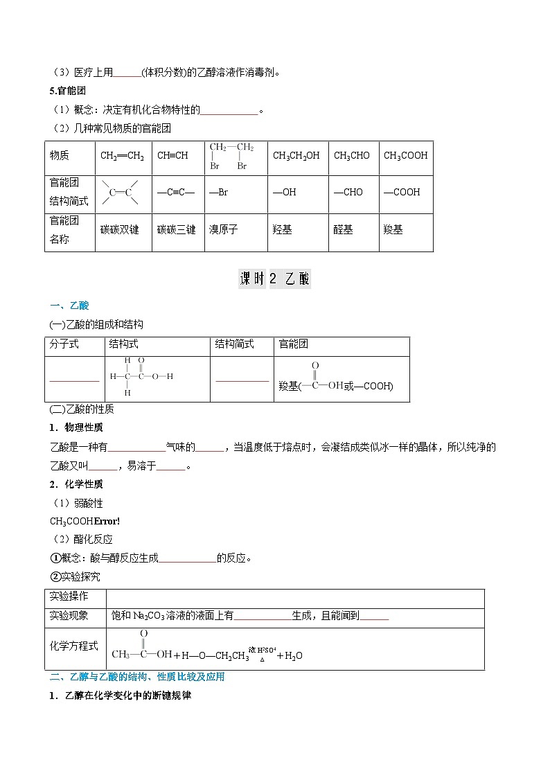 【寒假作业】（人教版2019）高中化学 高一寒假巩固提升训练 第08讲 乙醇与乙酸-练习.zip03