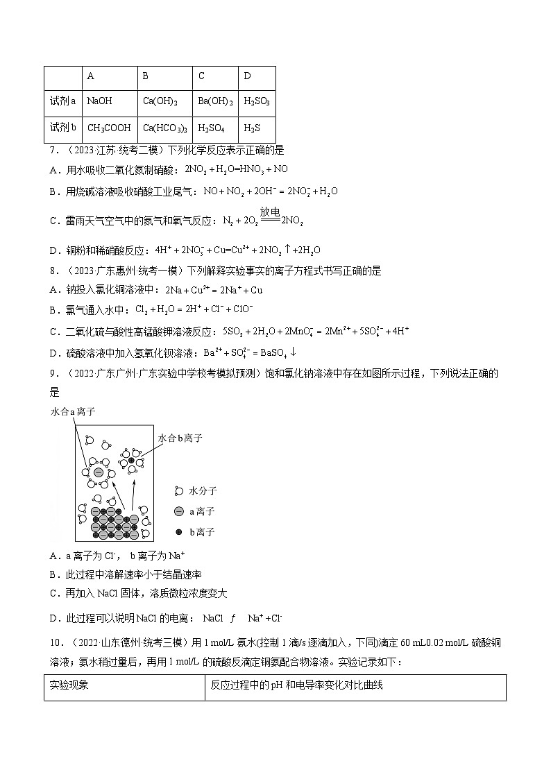 第05讲 离子反应 离子方程式（练习）-备战2024年高考化学一轮复习精品课件+讲义+练习（新教材新高考）02
