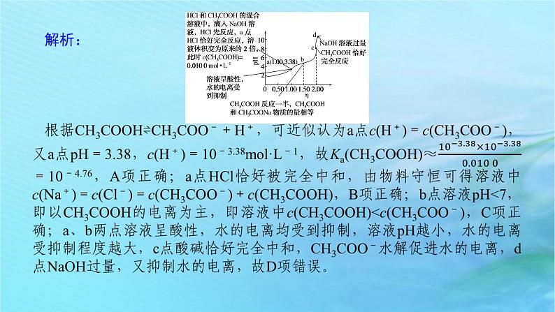 新教材2024高考化学二轮专题复习专题9电解质溶液课件第7页