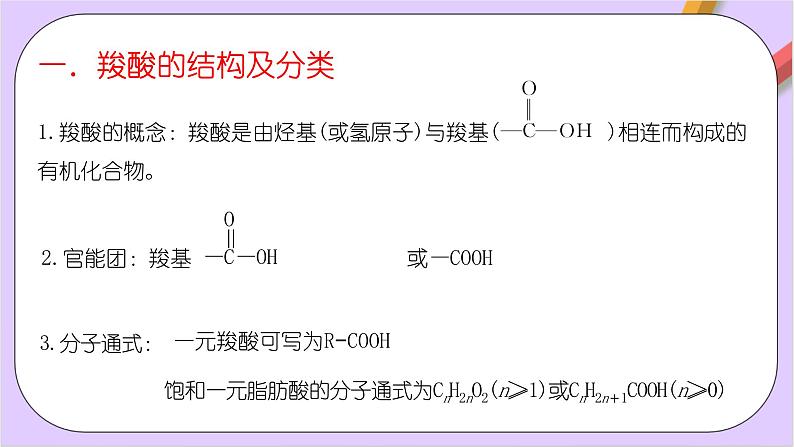 人教版高中化学选修三3.4.1《 羧酸》  课件02