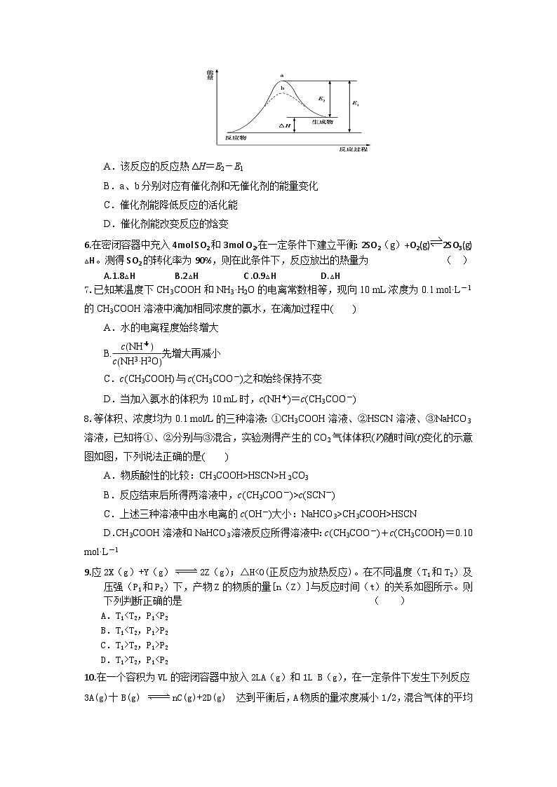 海南省农垦中学2023-2024学年高二上学期期末考试化学试题（B卷）02