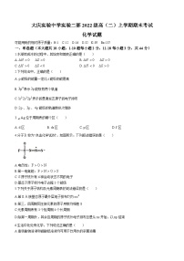 黑龙江省大庆实验中学实验二部2023-2024学年高二上学期期末考试化学试题(无答案)