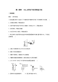 高中人教版 (2019)第二节 氮及其化合物第3课时同步练习题