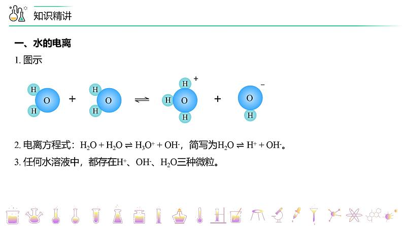 （人教A版选择性必修第一册）高二化学同步精品课件讲义 第16讲 水的电离（PPT课件） 第3页