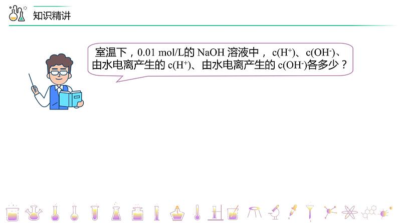 （人教A版选择性必修第一册）高二化学同步精品课件讲义 第16讲 水的电离（PPT课件） 第6页