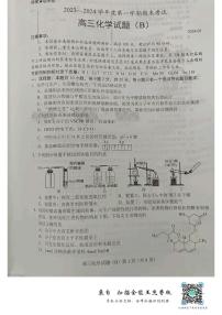 2023-2024学年高三上学期期末考试化学试题