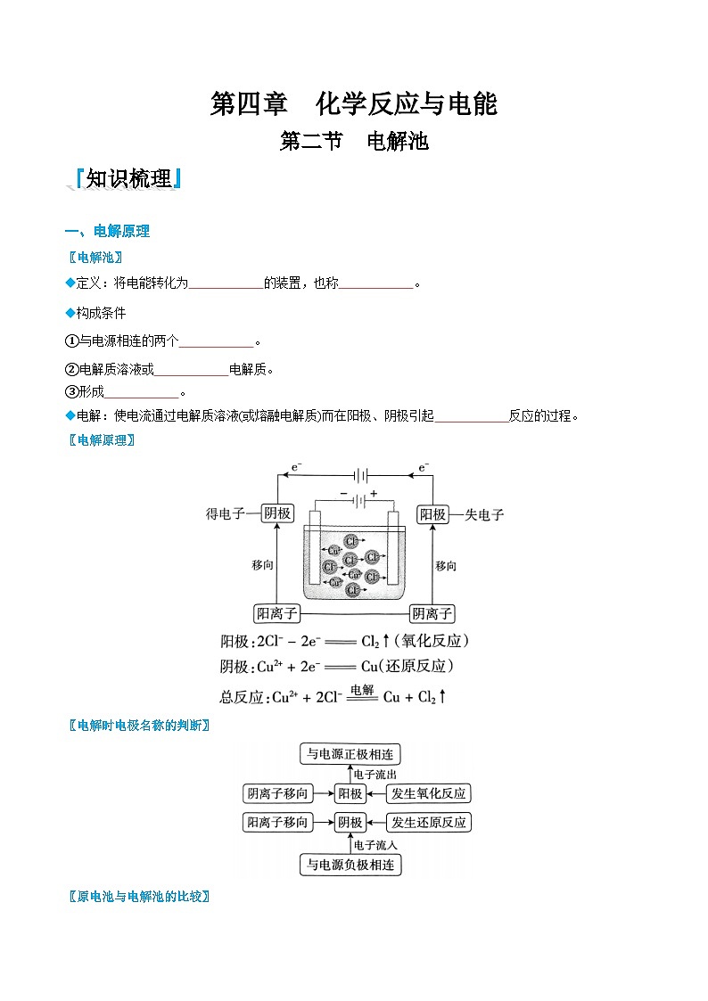 4.2 电解池（原卷版）第1页