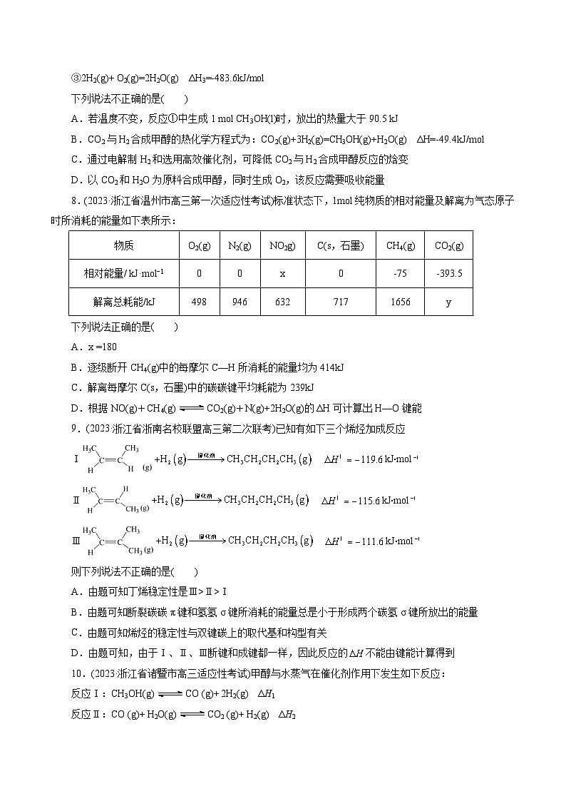 考点17  化学反应的热效应（核心考点精讲精练）-备战高考化学一轮复习（全国通用）03