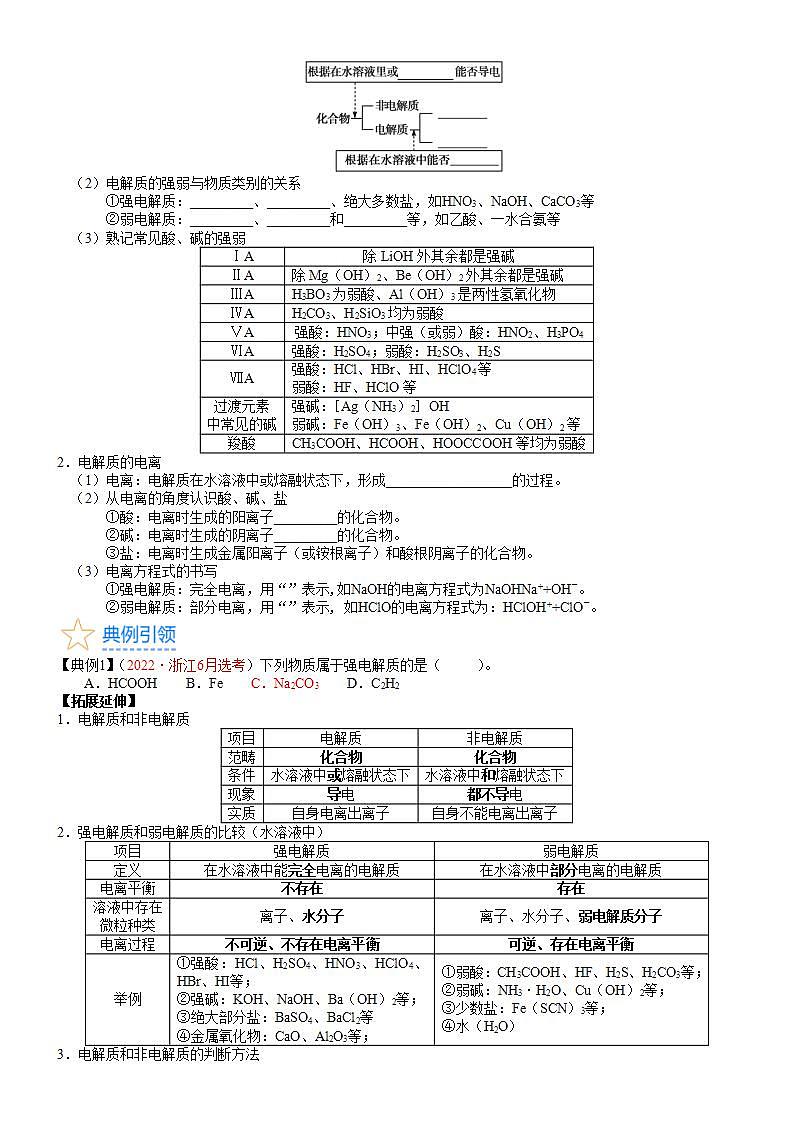 考点02 离子反应 离子方程式（核心考点精讲精练）-备战高考化学一轮复习（新高考专用）02