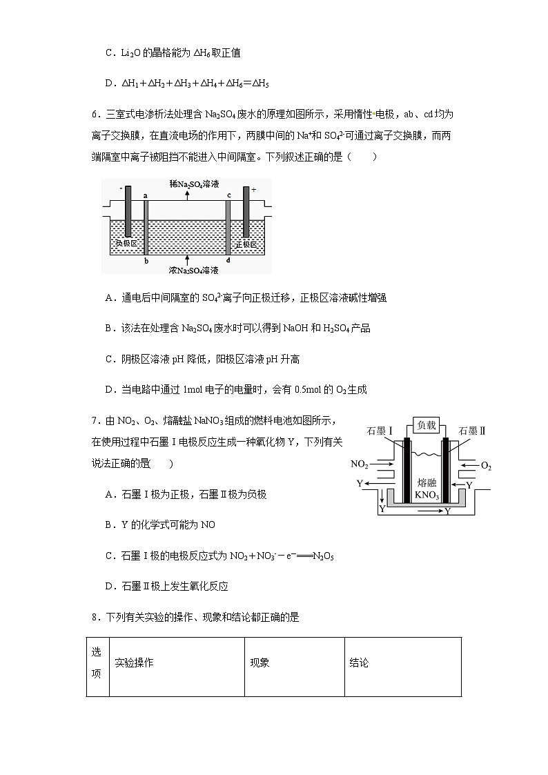 河北省秦皇岛市青龙满族自治县部分中学2023-2024学年高二上学期1月期末考试化学试题（含答案）03
