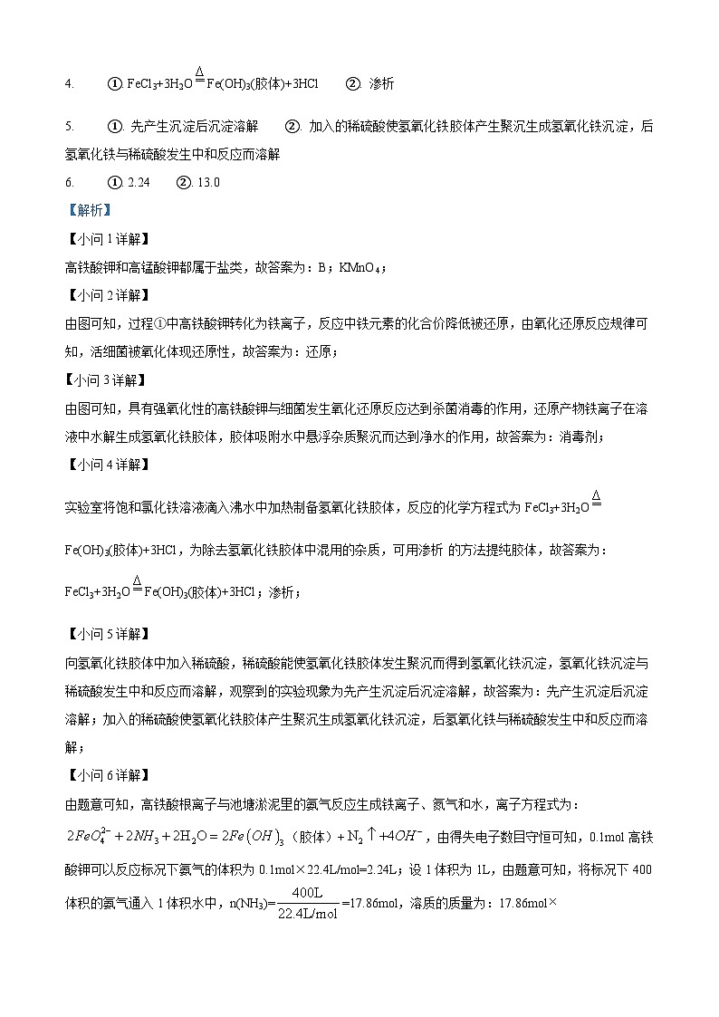 上海交通大学附属中学2023-2024学年高一上学期期末化学试卷第2页
