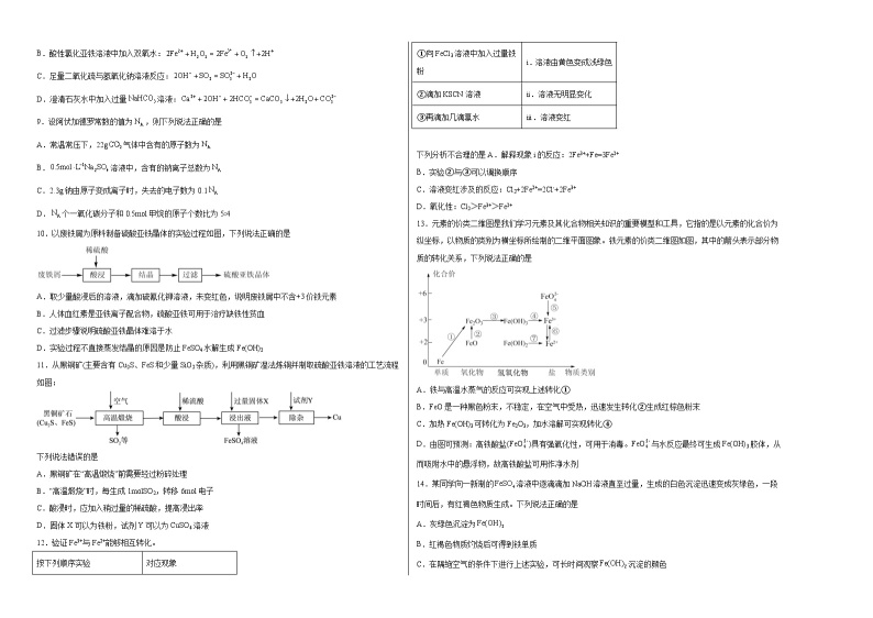 第三章铁金属原料单元检测02