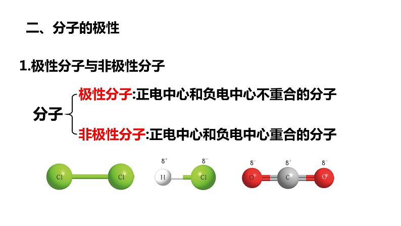 第二章第三节分子的性质第一课时 2024年高二选择性必修2《物质结构与性质》精品课件06