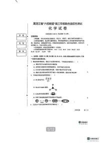 黑龙江省“六校联盟”2023-2024学年高三下学期联合性适应测试化学试题和答案解析