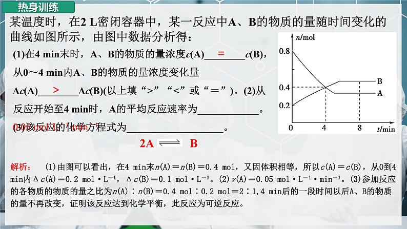 【沪科版】化学必修二  6.1.2 影响化学反应速率的因素（课件+同步练习）05