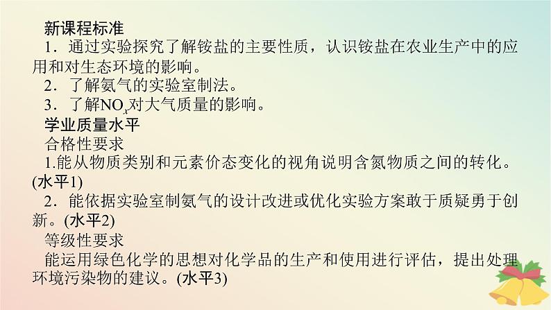 2024版新教材高中化学专题7氮与社会可持续发展第三单元含氮化合物的合理使用课件苏教版必修第二册第2页