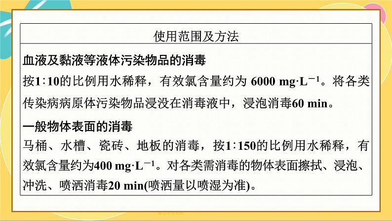 鲁科版高中化学必修第一册 微项目2 科学使用含氯消毒剂——运用氧化还原反应原理解决实际问题 PPT课件07