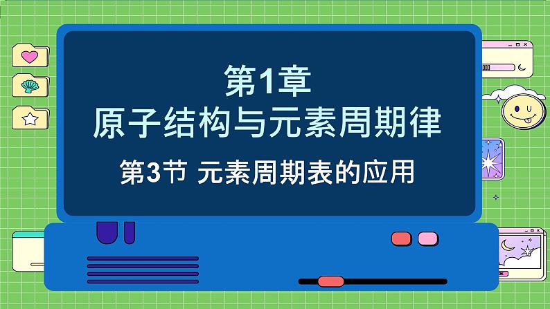 鲁科版高中化学必修第二册 1.3 元素周期表的应用 PPT课件01